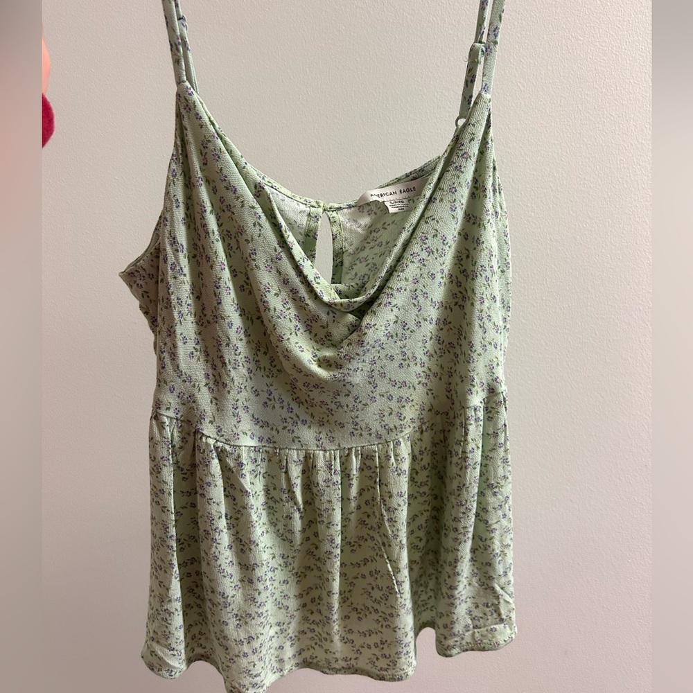 American Eagle Babydoll Tank